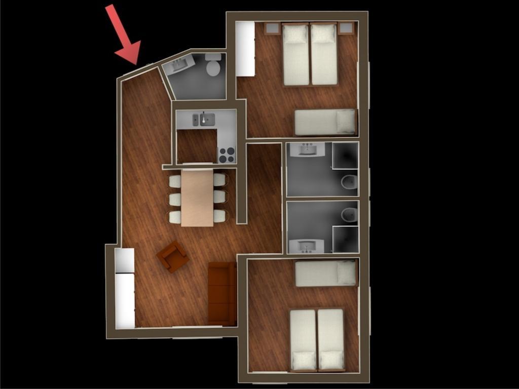 Appartement Alpin Sölden Oda fotoğraf