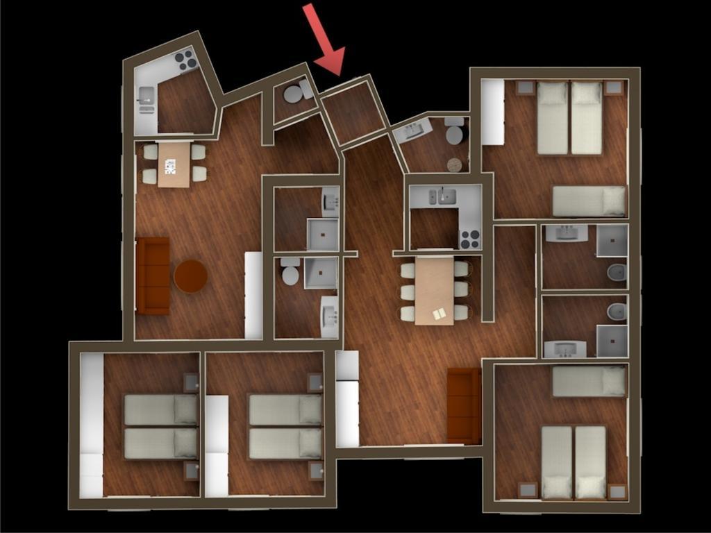Appartement Alpin Sölden Oda fotoğraf