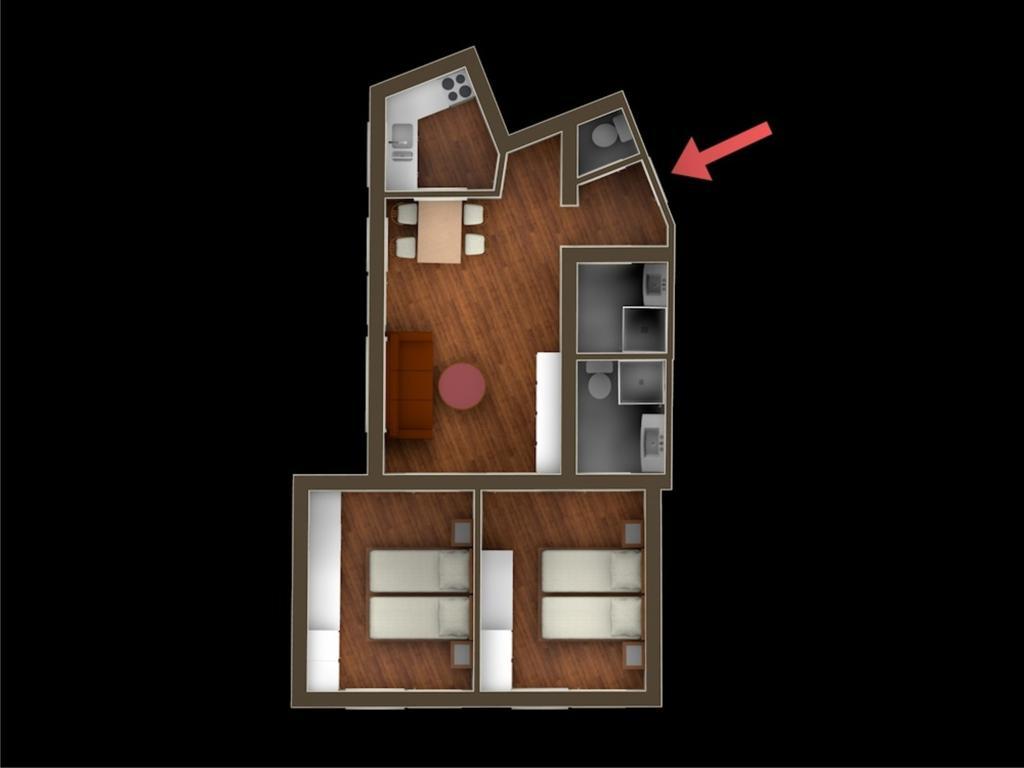 Appartement Alpin Sölden Oda fotoğraf